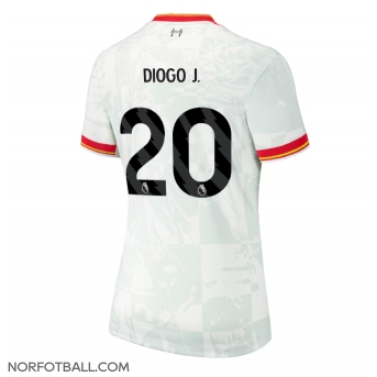Billige Fotballdrakt Liverpool Diogo Jota #20 Replika Tredjedrakt Dame 2024-25 Kortermet